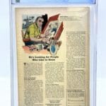 The back of Marvel Comics X-Men 1965