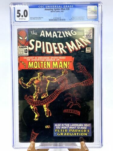 The front of Marvel's Amazing Spider-Man 1965