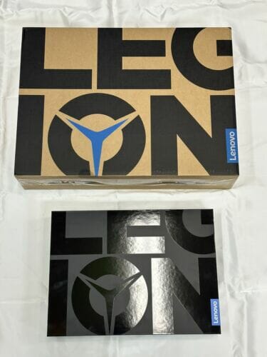 aerial view of Lenovo Legion 7i (15")