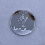 front of The Holy Land Mint Silver Bullion