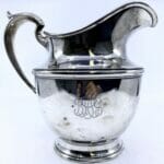 frontside of Vintage Gorham Water Pitcher